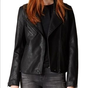 BLANKNYC Faux Leather Moto Jacket